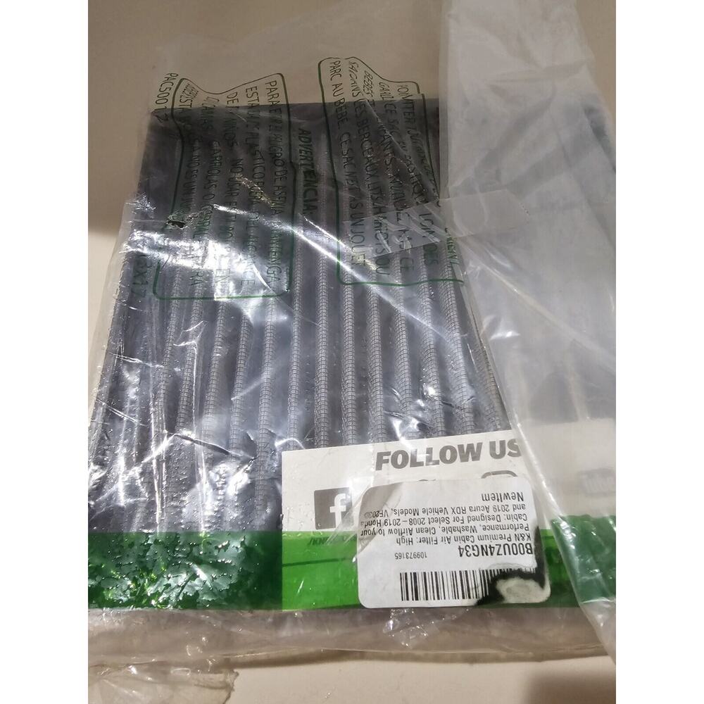 K&N Premium Cabin Air Filter VF2033 Select 2008-2019 Honda Vehicles